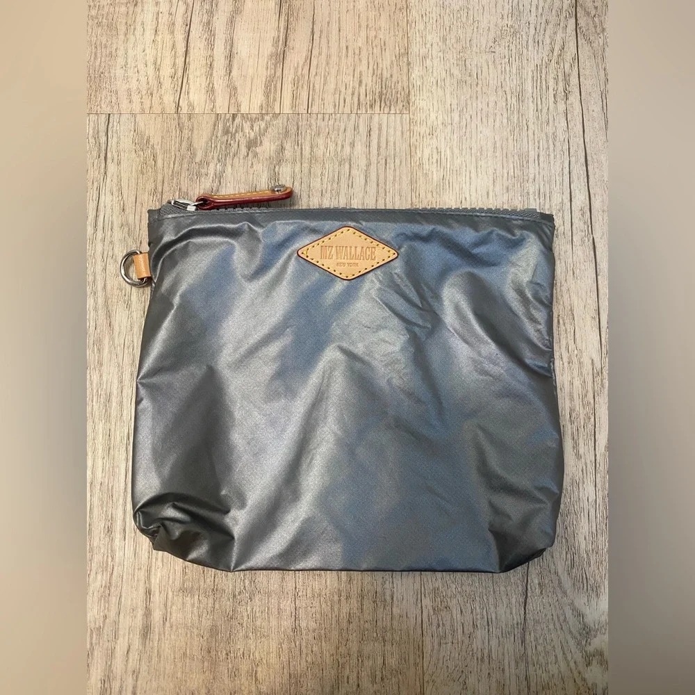 MZ Wallace Gray Cosmetic Bag